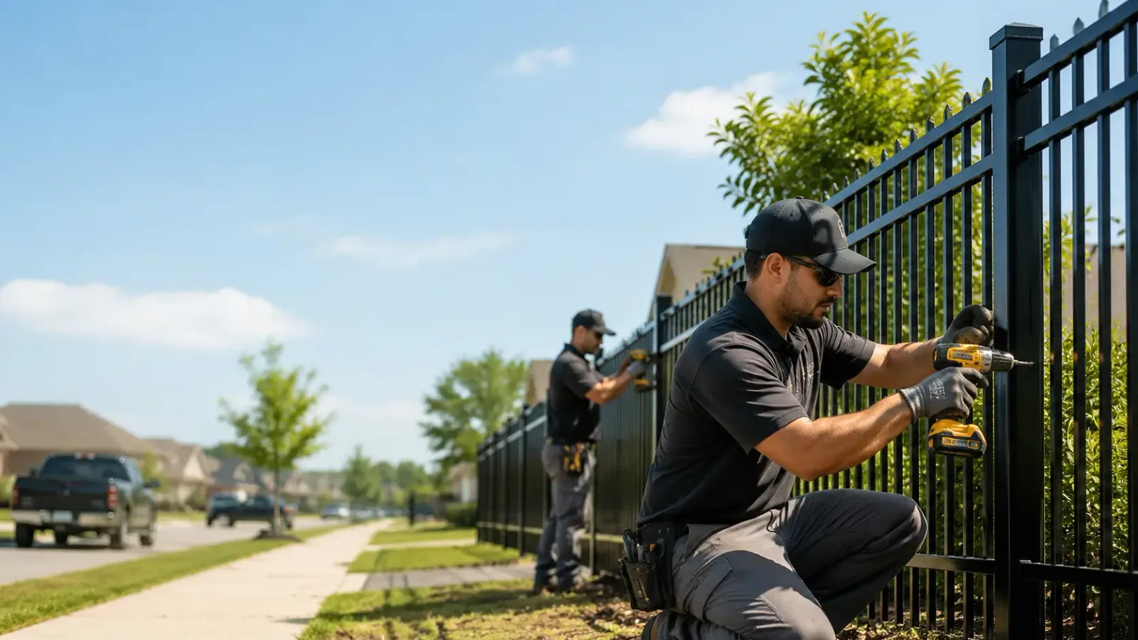 Metal Fence Installation in Mulkeytown, IL